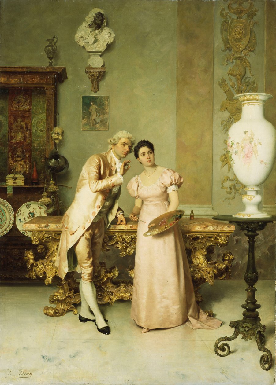 Den sällsynta vasen av Francesco Beda
