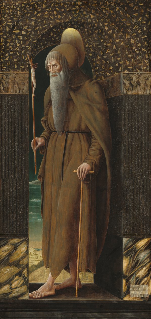 Sankt Jerome av Francesco Benaglio