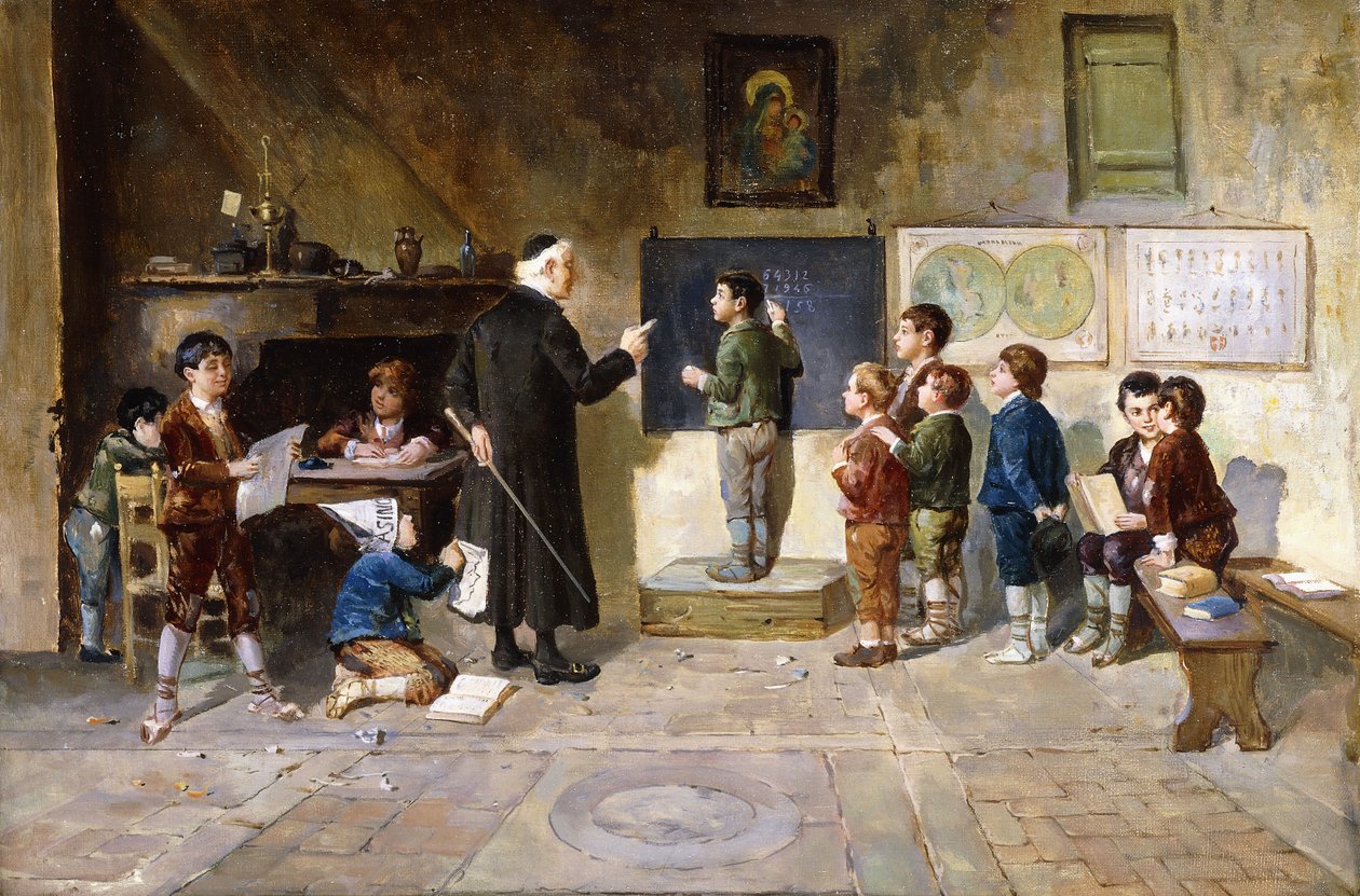 Skolrummet, av Francesco Bergamini