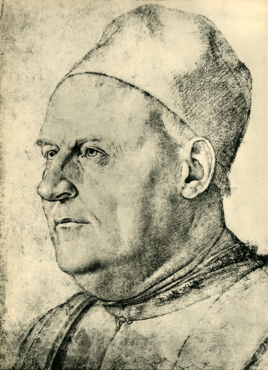 Porträtt av en venetiansk senator, 1487, 1943. av Francesco Bonsignori
