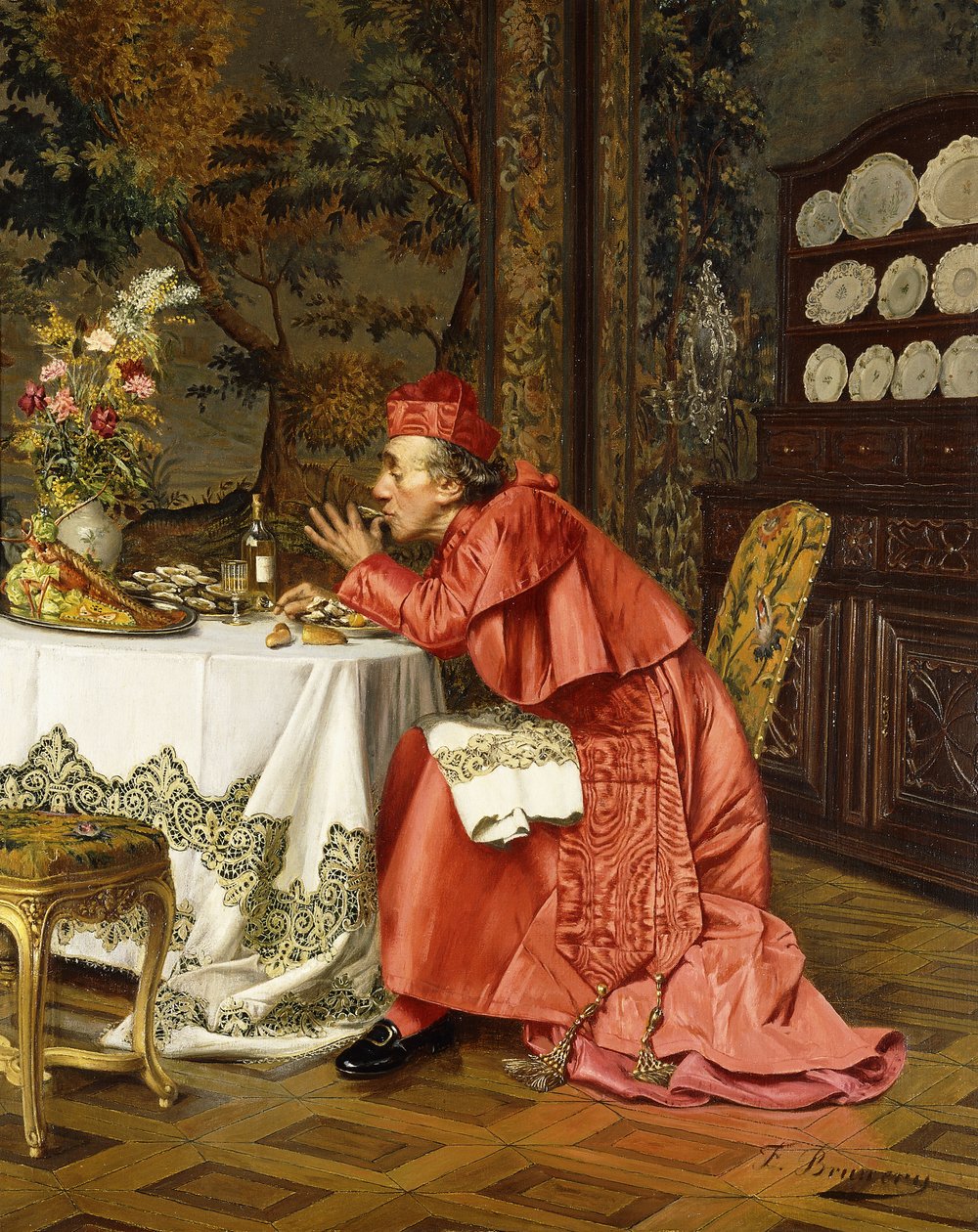 På fredag ​​gör vi bot, av Francesco Brunery