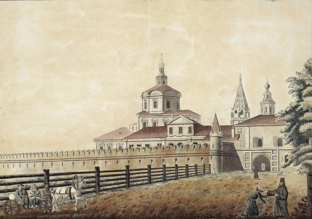 St. Andronik-klostret i Moskva, 1780-talet av Francesco Camporesi