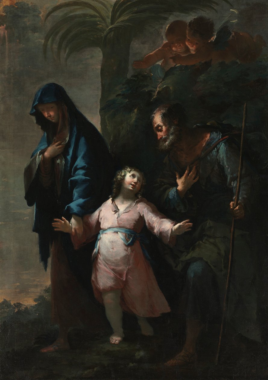 Återvänd till Nasaret, 1735. av Francesco Conti