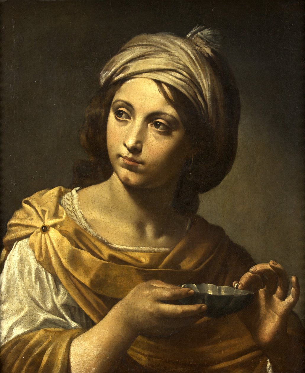 Sibilla (olja på duk) av Francesco Cozza