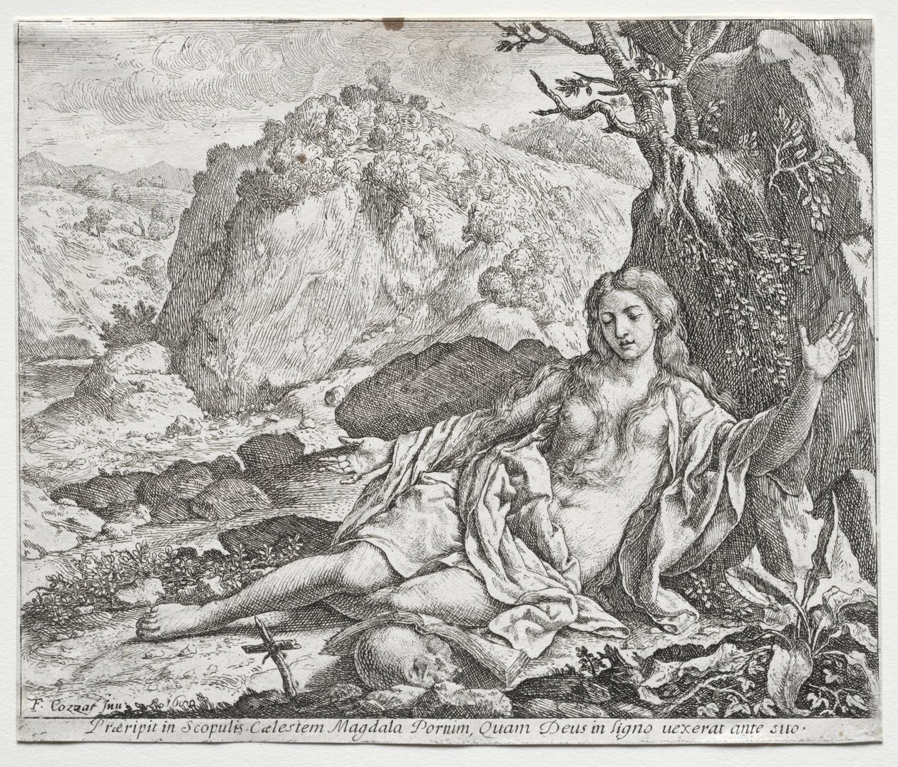 Den ångerfulla Magdalen av Francesco Cozza