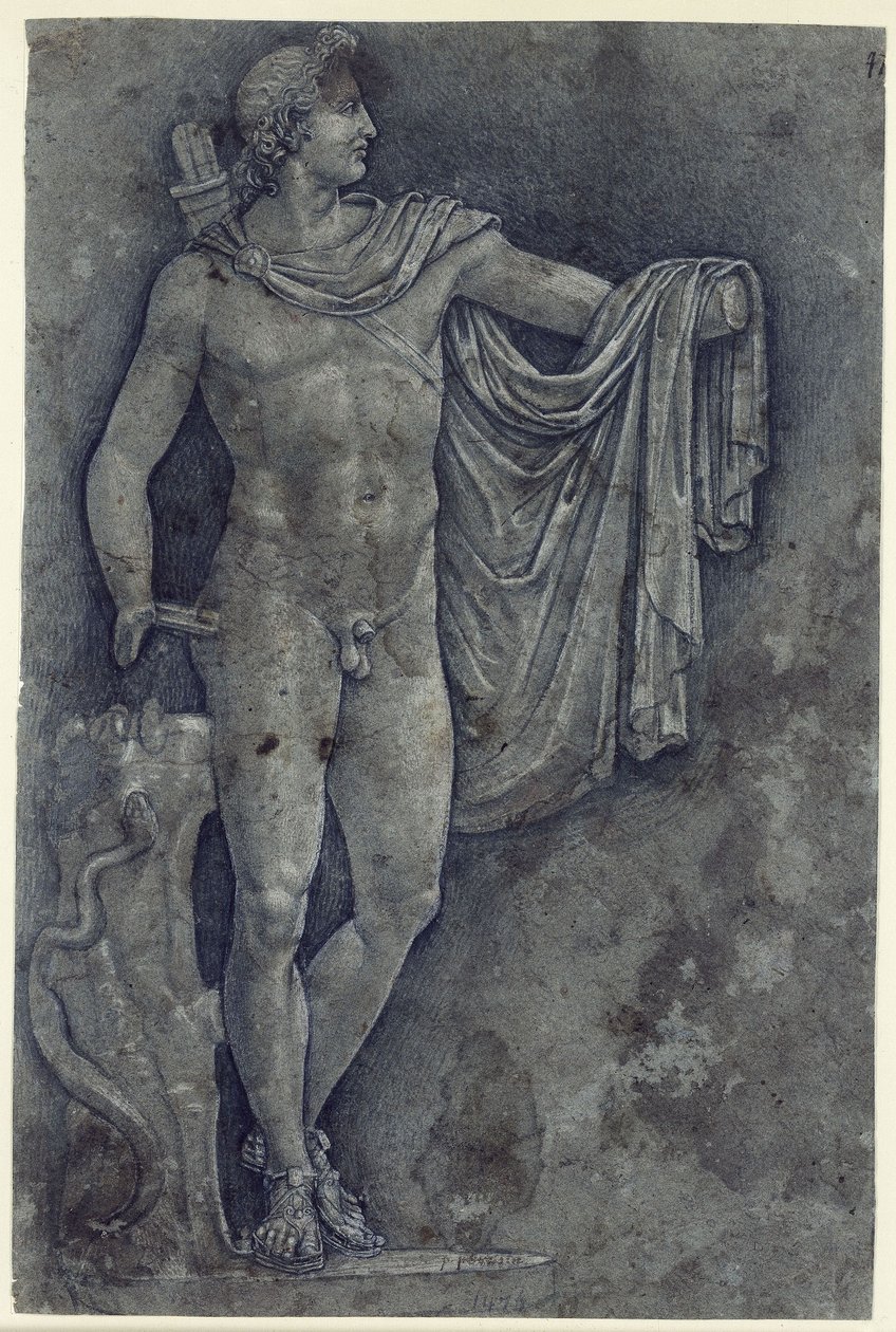Apollon från Belvedere av Francesco Francia