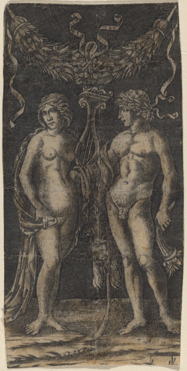 Hercules och Deianira av Francesco Francia or Peregrino da Cesena