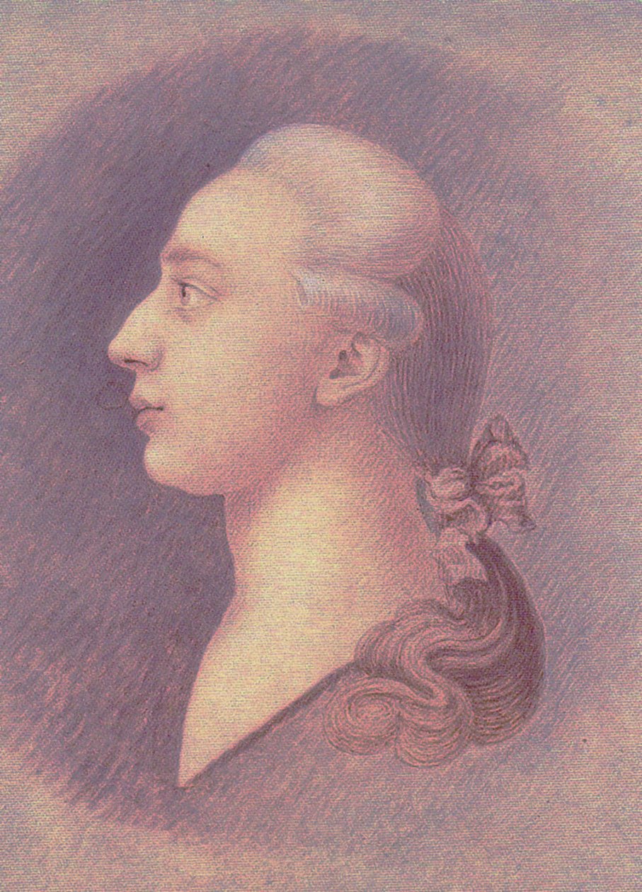 Porträtt av Giacomo Casanova, ca. 1750 av Francesco Giuseppe Casanova