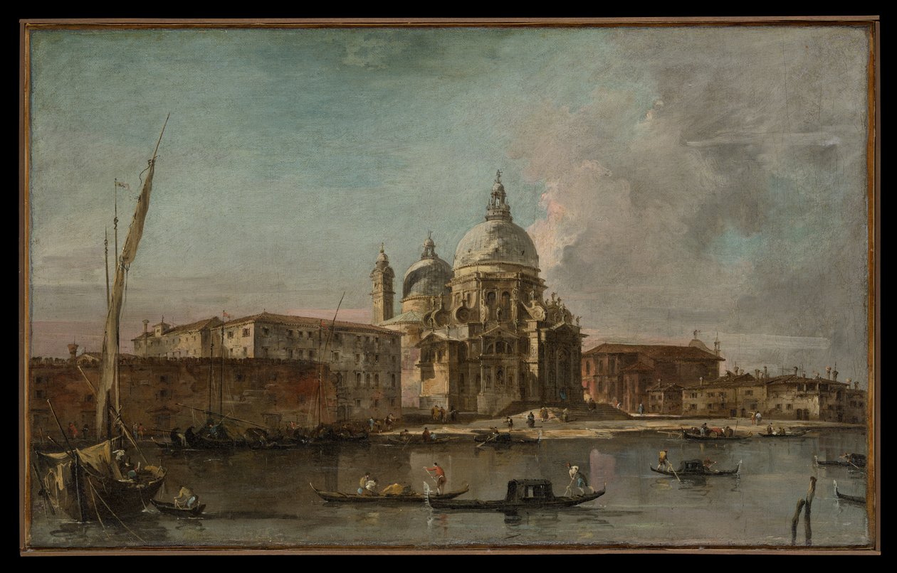 Santa Maria della Salute av Francesco Guardi