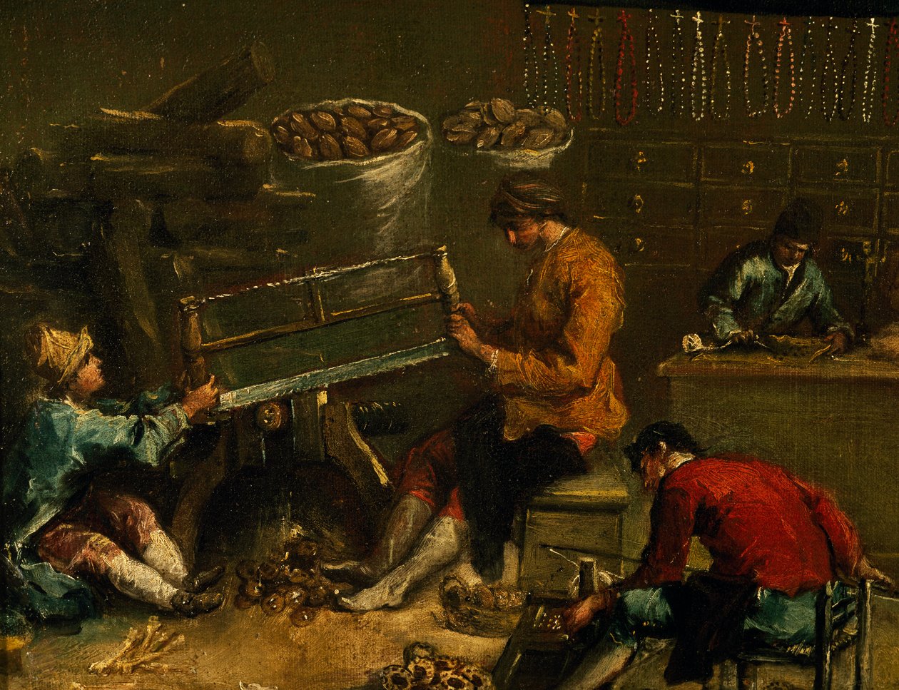 Skylt för Guild of Coroneri av Francesco Guardi