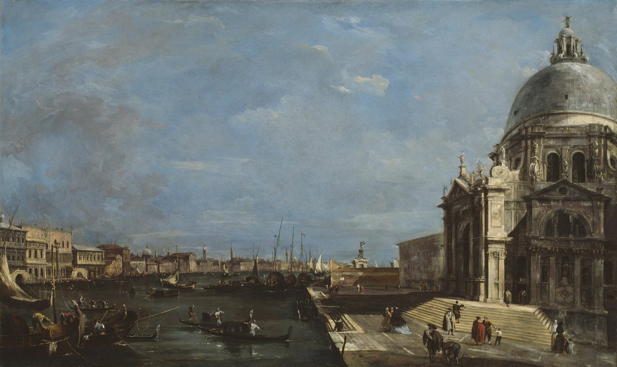 Canal Grande, Venedig av Francesco Guardi