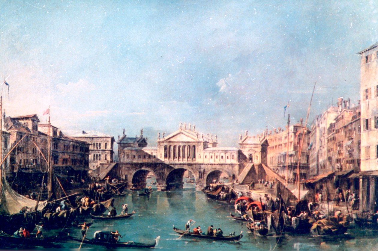 Venedig, c1775 av Francesco Guardi