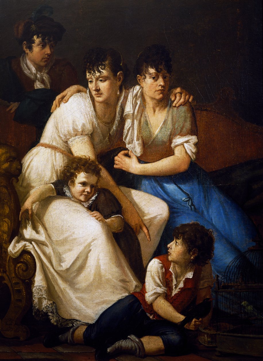 Familjeporträtt av Francesco Hayez