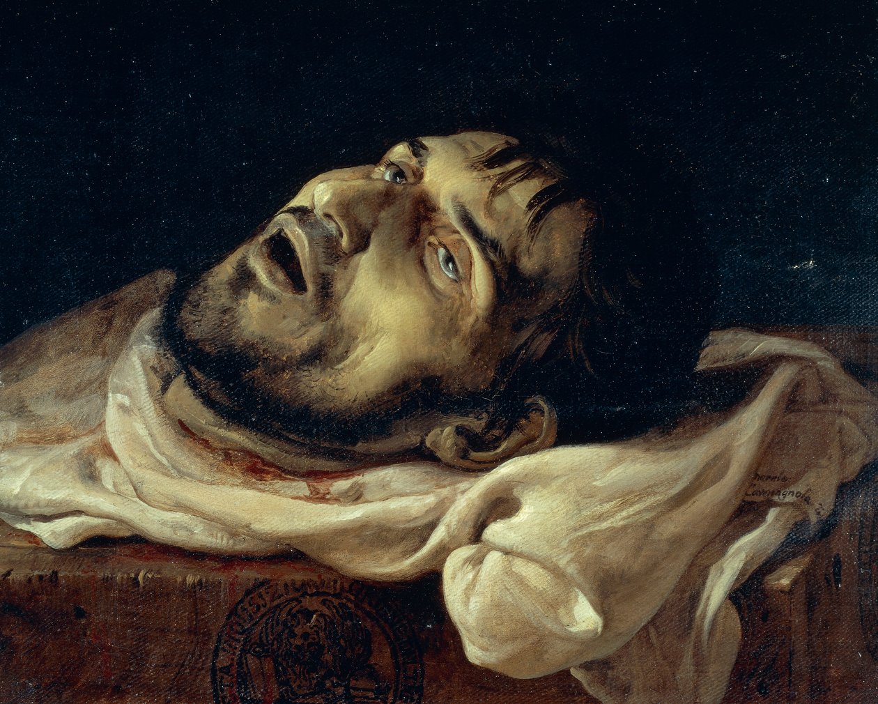 Chef för greven av Carmagnola av Francesco Hayez