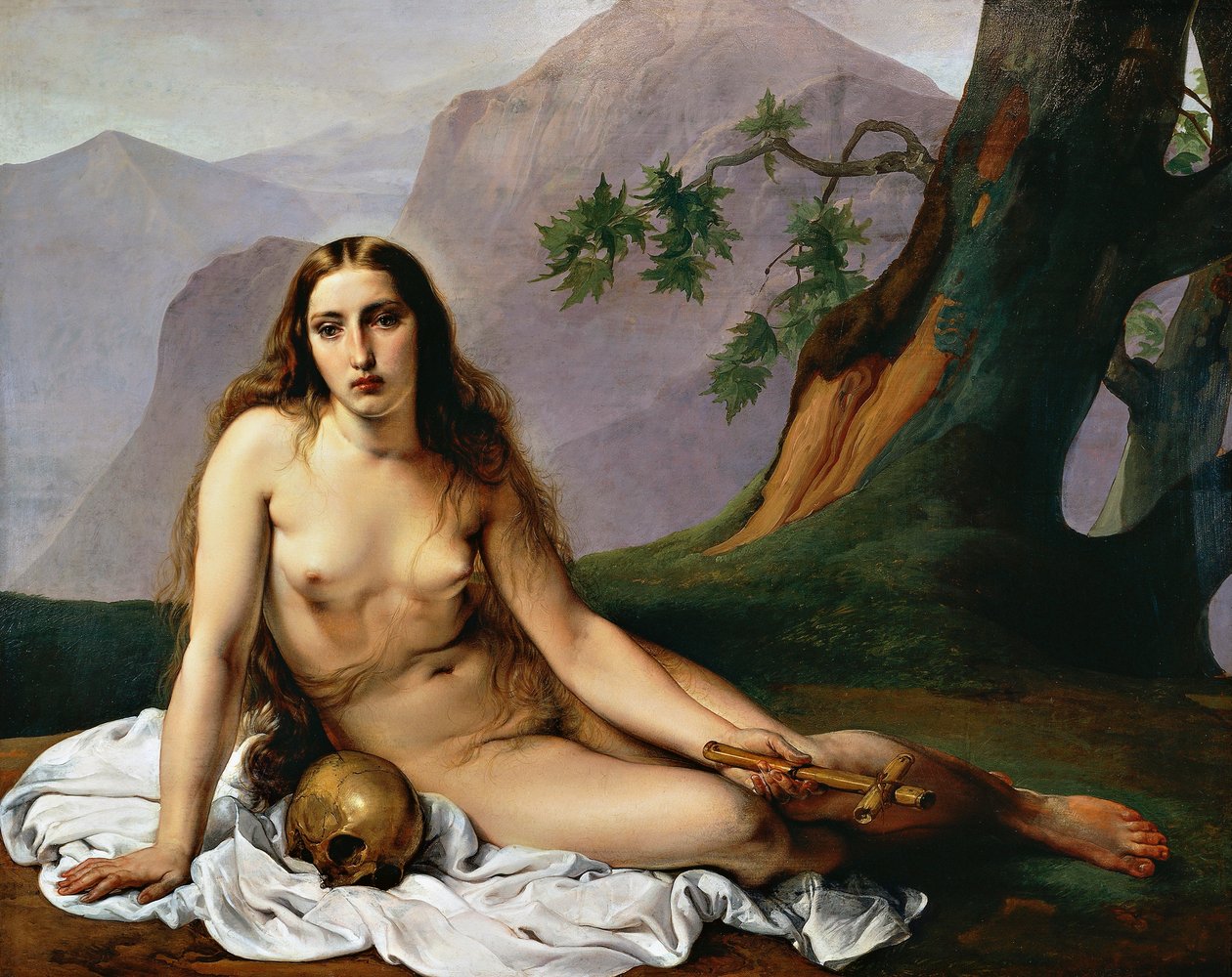 Ångerfulla Magdalena av Francesco Hayez
