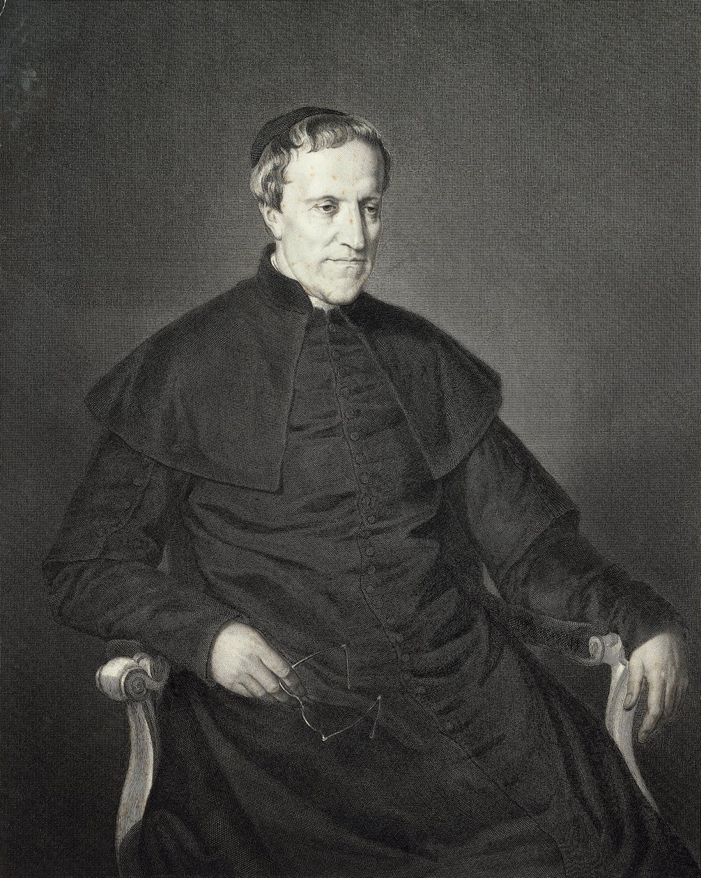 Porträtt av Antonio Rosmini (Rovereto av Francesco Hayez
