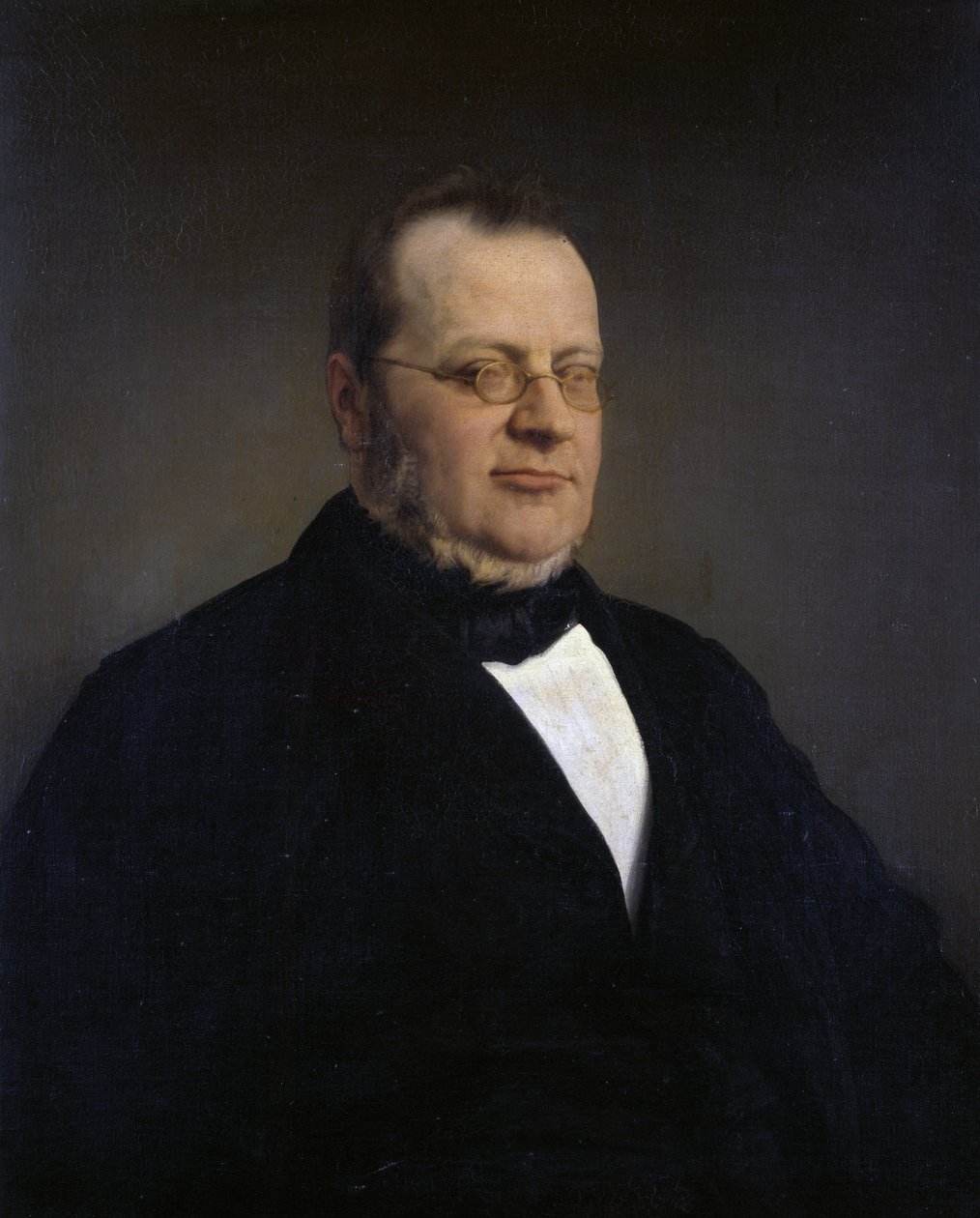 Porträtt av Camillo Benso, greve av Cavour (Turin av Francesco Hayez