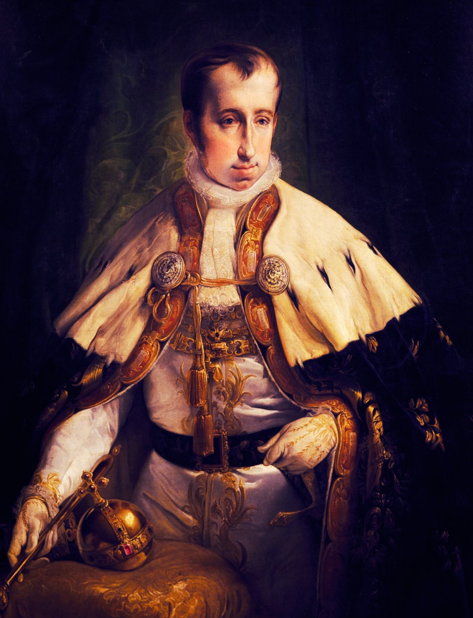 Porträtt av Ferdinand I av Österrike (Wien av Francesco Hayez