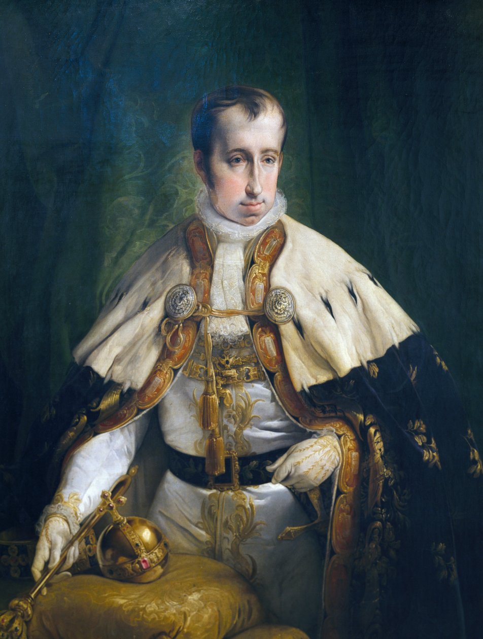 Porträtt av Ferdinand I av Österrike, av Francesco Hayez av Francesco Hayez