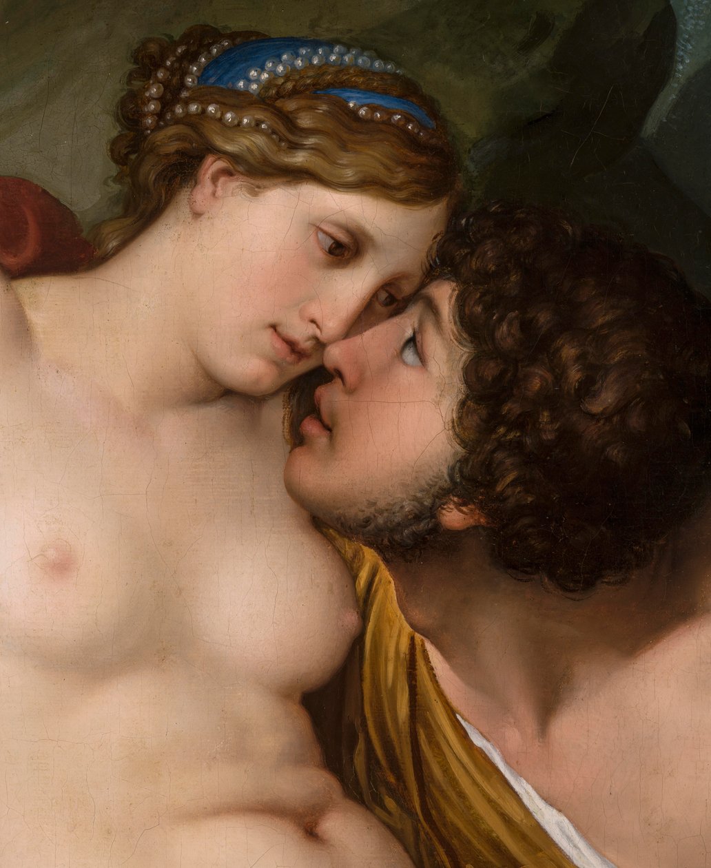 Rinaldo och Armida detalj, 1812-1813. av Francesco Hayez
