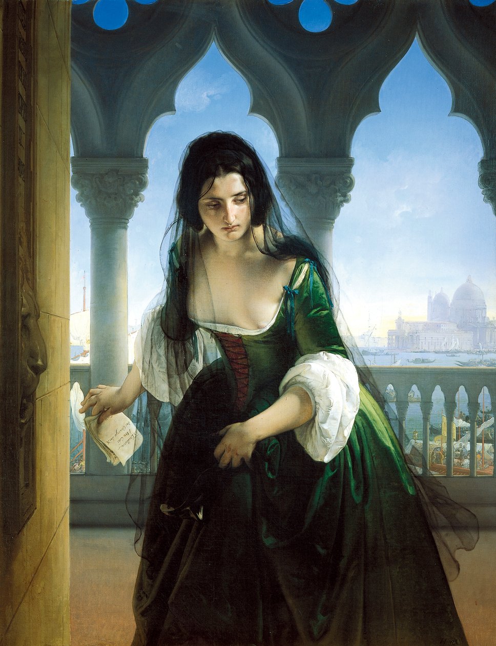 Hemlig anklagelse av Francesco Hayez