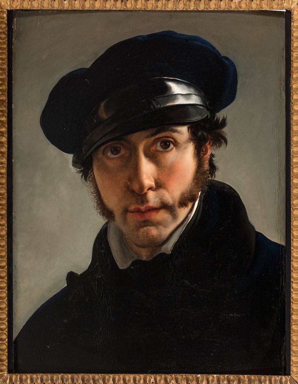 Självporträtt av Hayez, Francesco (1791-1882). Olja på duk, ca. 1822. Privat samling av Francesco Hayez