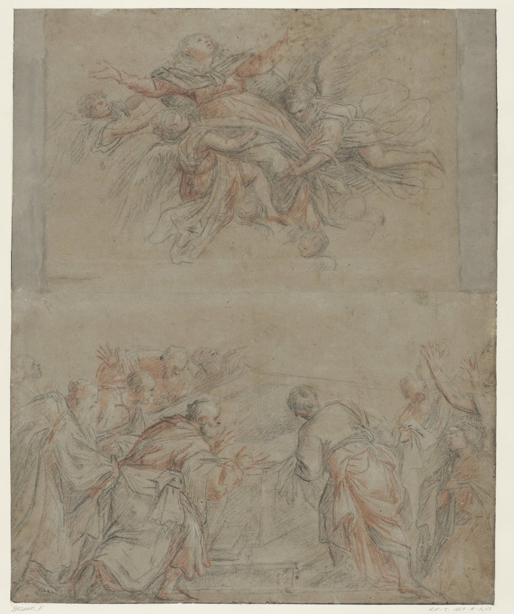 Marias antagande av Francesco II Bassano