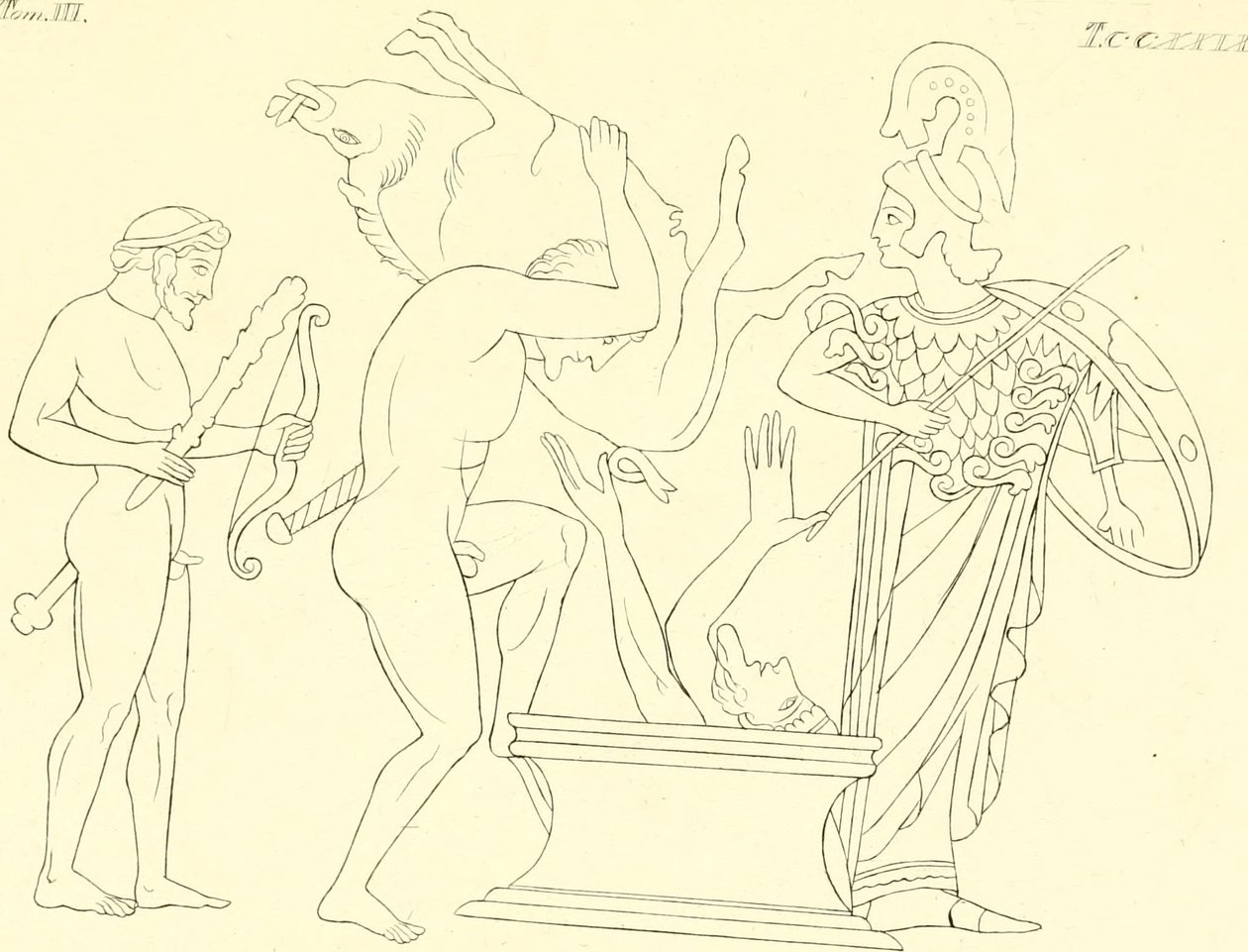INGHIRAMI(1835) Målningar av fiktiva vaser Vol3 T229 (14784558152) av Francesco Inghirami