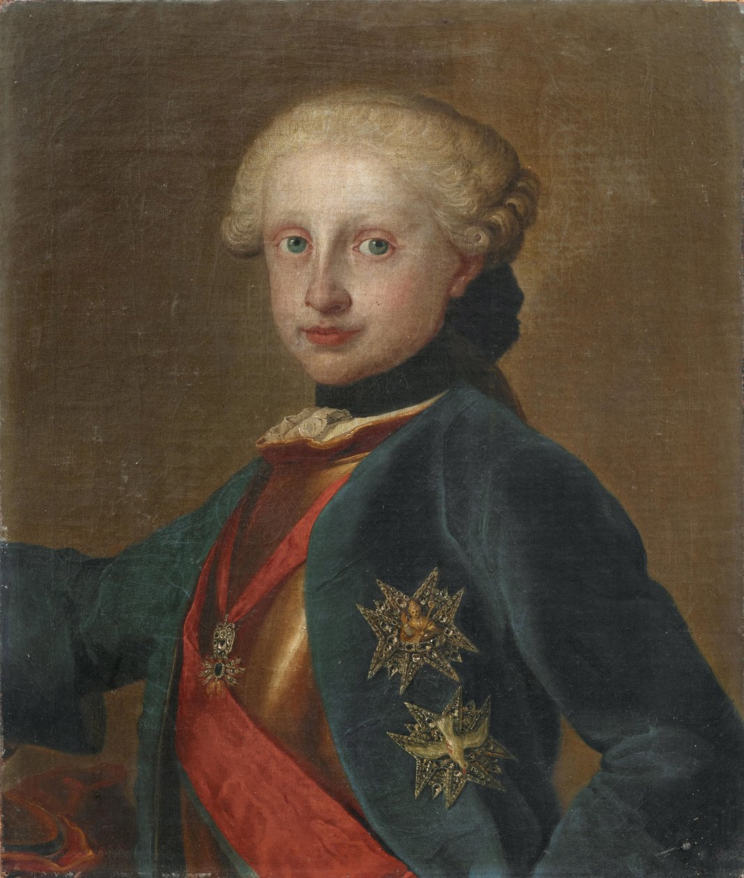Porträtt av kung Ferdinand IV av Neapel och Sicilien 1751-1825. av Francesco Liani