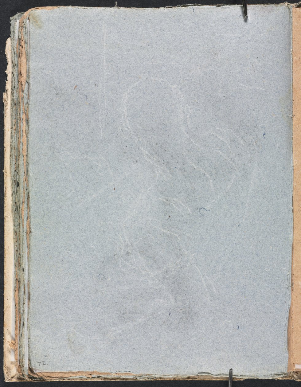 Verona Skissbok: Figurstudie sida 72, 1760. av Francesco Lorenzi