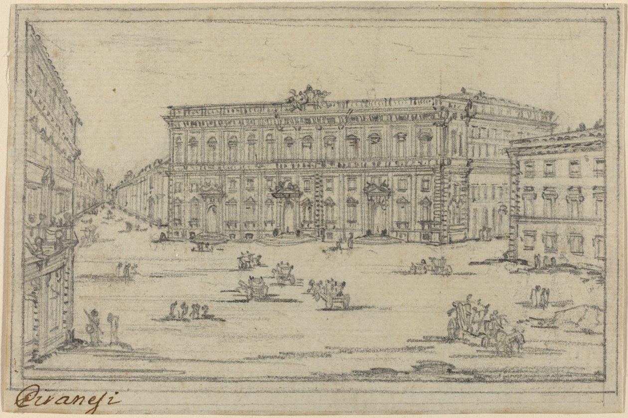 Konsultpalatset av Francesco Piranesi