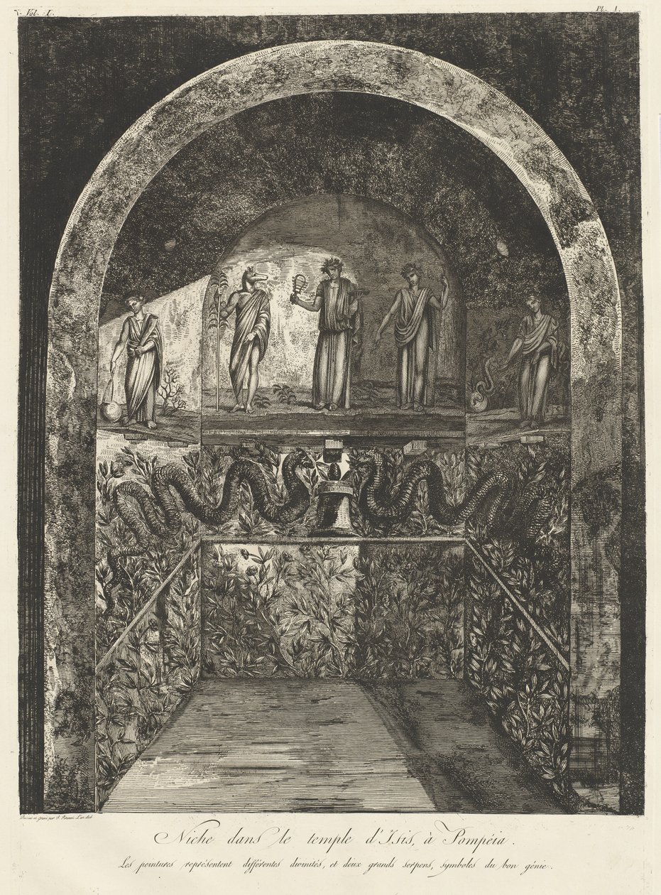 Antikviteter från Magna Graecia (volym I) av Francesco Piranesi after Giovanni Battista Piranesi