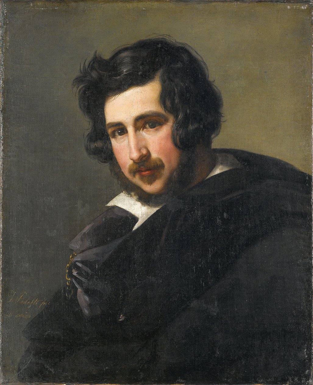 Porträtt av Ottavio Gigli av Francesco Podesti