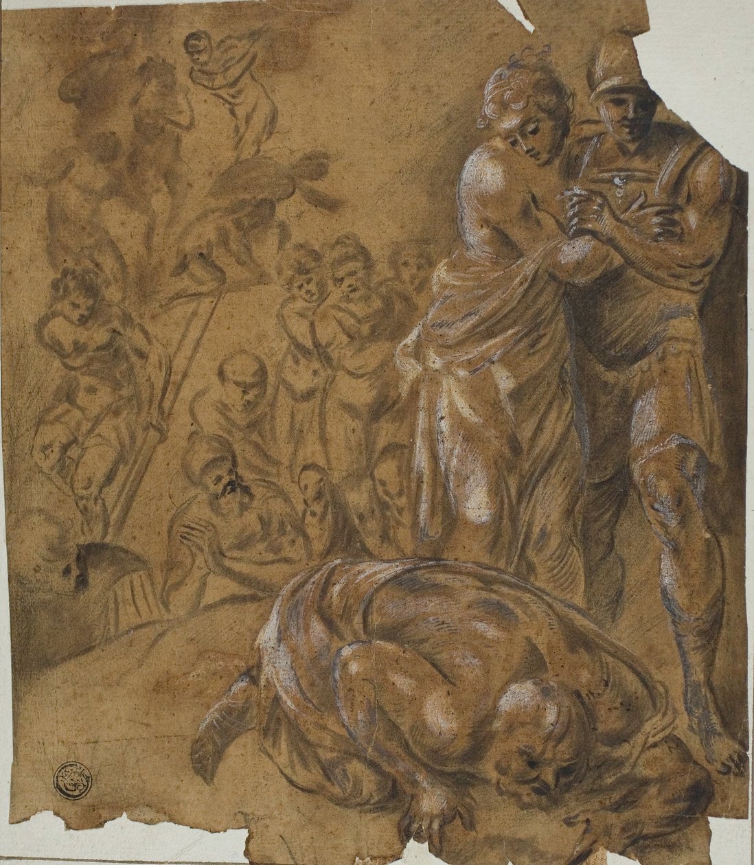 Agamemnons återkomst av Francesco Primaticcio