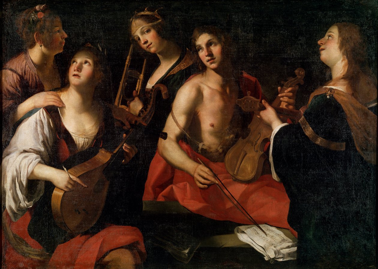 Konsert, sent 1500-tal eller tidigt 1600-tal av Francesco Rustici