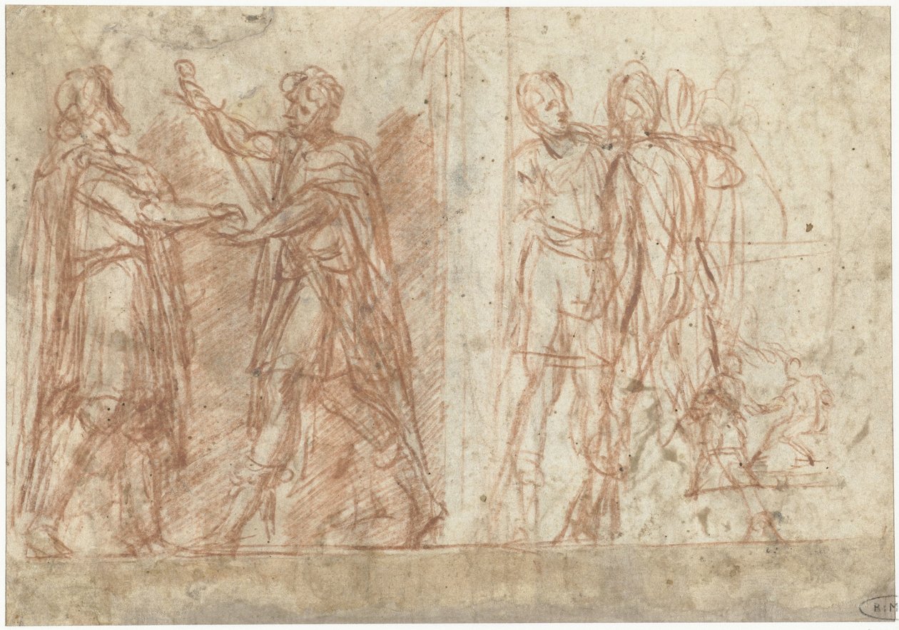 Attack mot Caius Marius av Francesco Ruviale