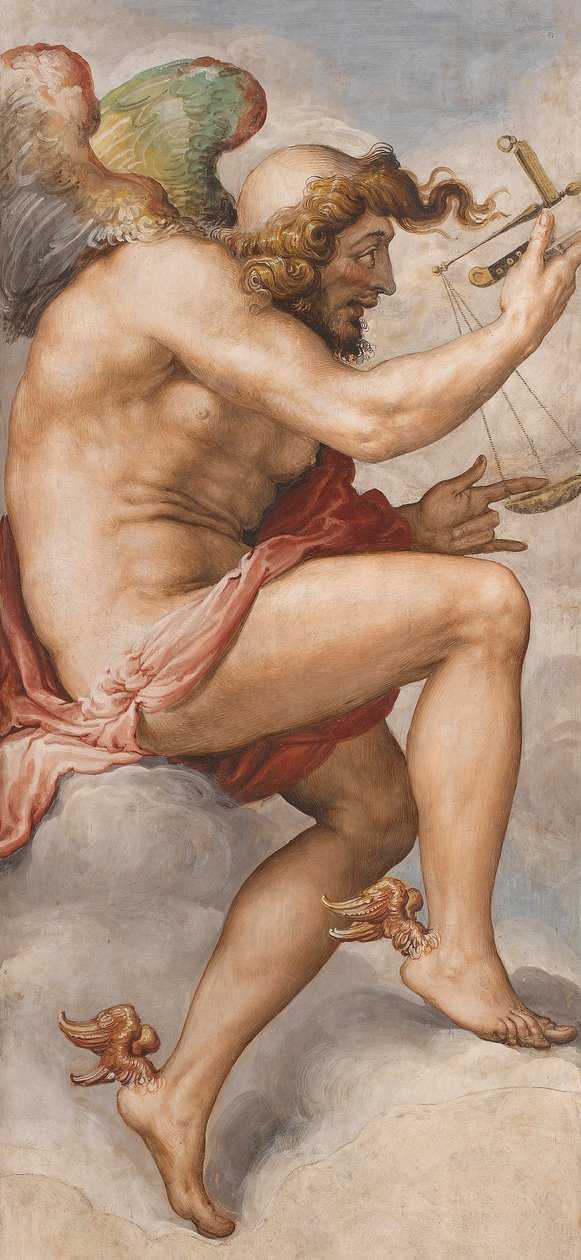 Tid som tillfälle (Kairos) av Francesco Salviati