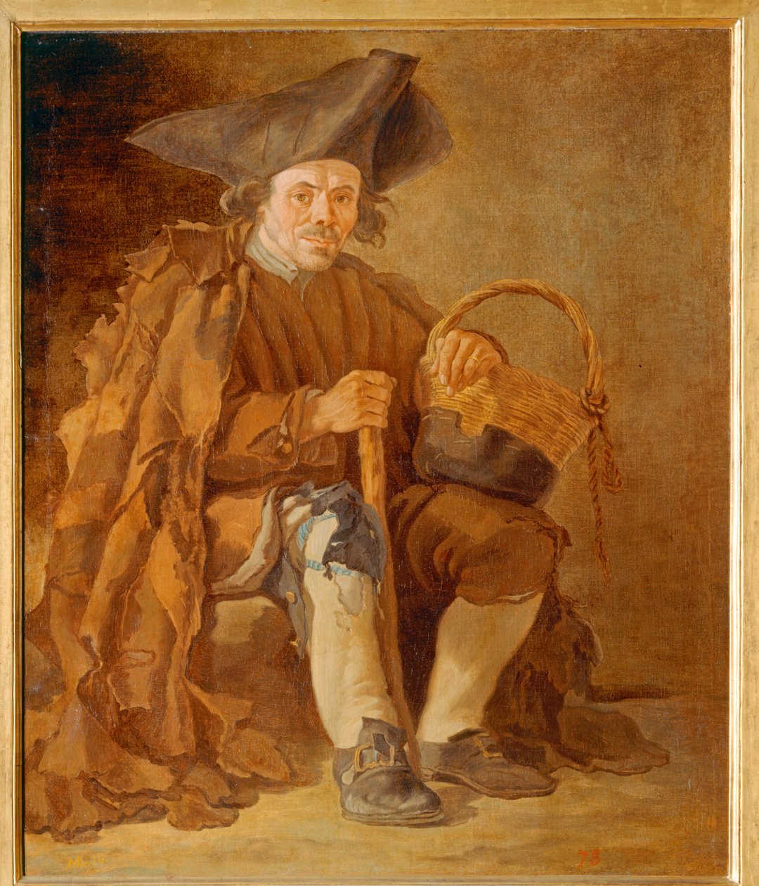 Vieil homme au chapeau - Fattig man med hatt ... av Francesco Sasso