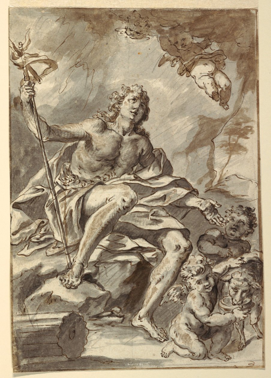 Johannes Döparen av Francesco Saverio Mergolo