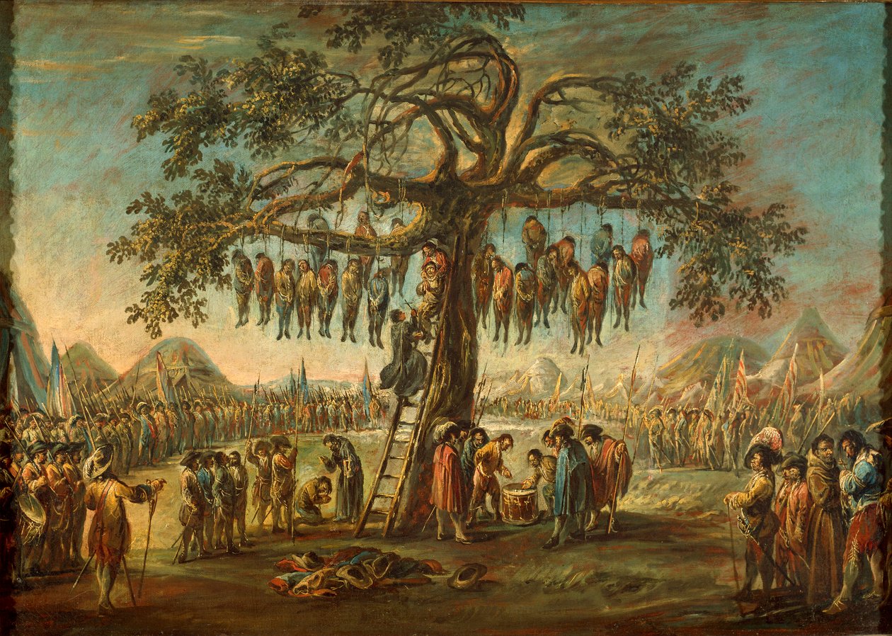 Krigets elände: de hängda männen av Francesco Simonini av Francesco Simonini
