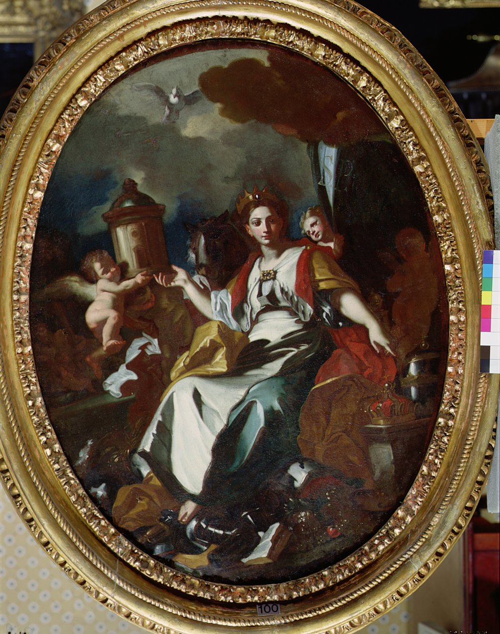 Allegory of Europe (olja på duk) av Francesco Solimena