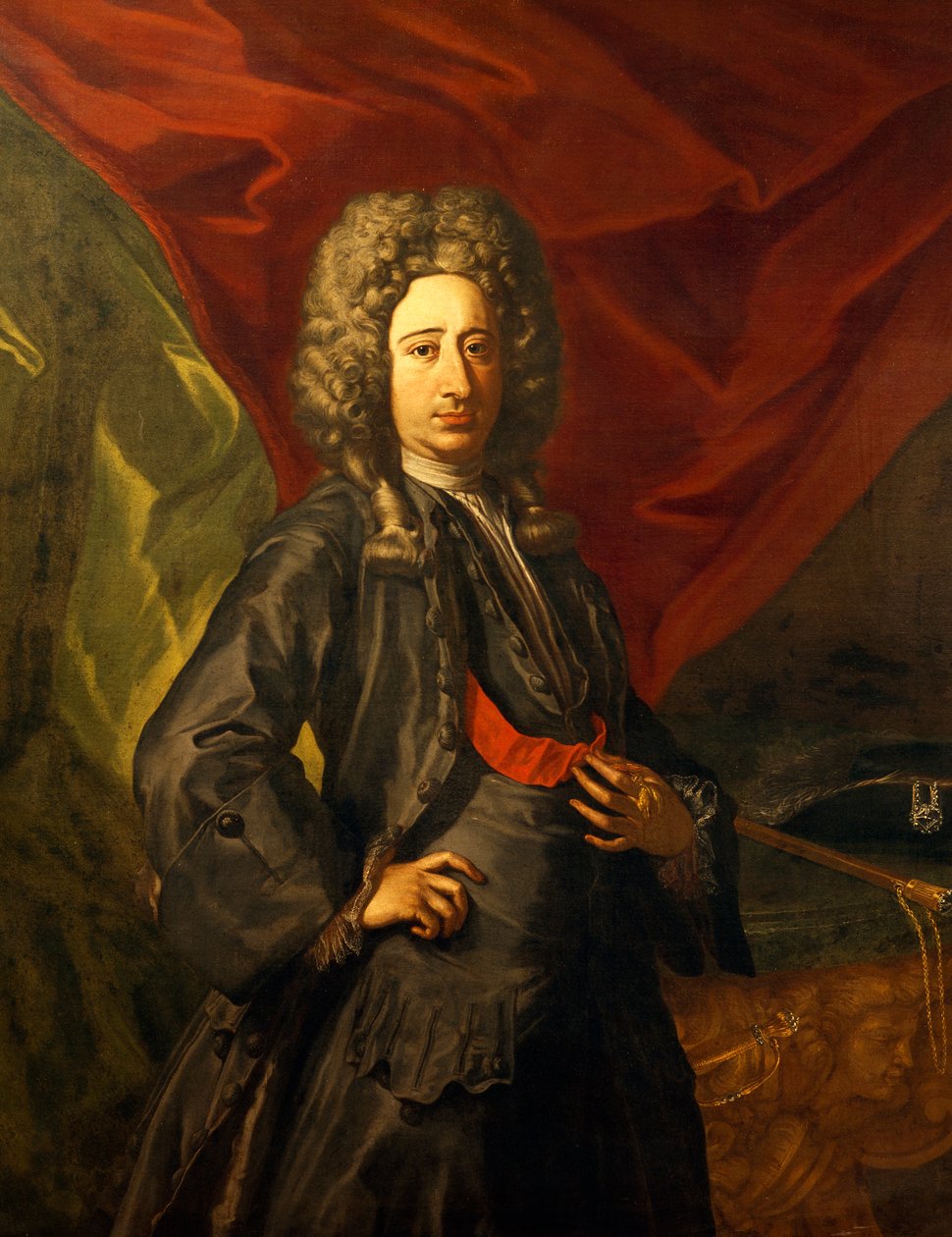 Porträtt av riddaren av det gyllene skinnet, av Francesco Solimena (1657-1747), olja på duk, Italien av Francesco Solimena