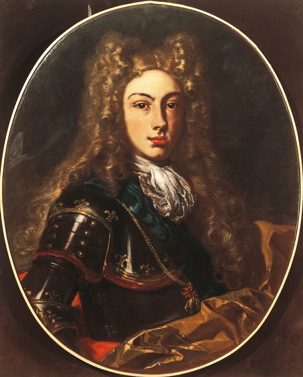 Porträtt av Filip V av Spanien (Versailles av Francesco Solimena