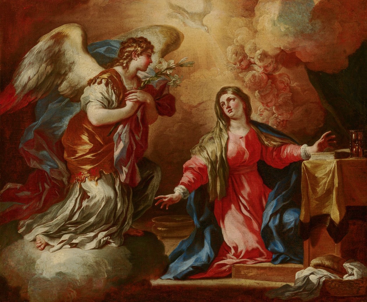 Bebådelsen av Francesco Solimena