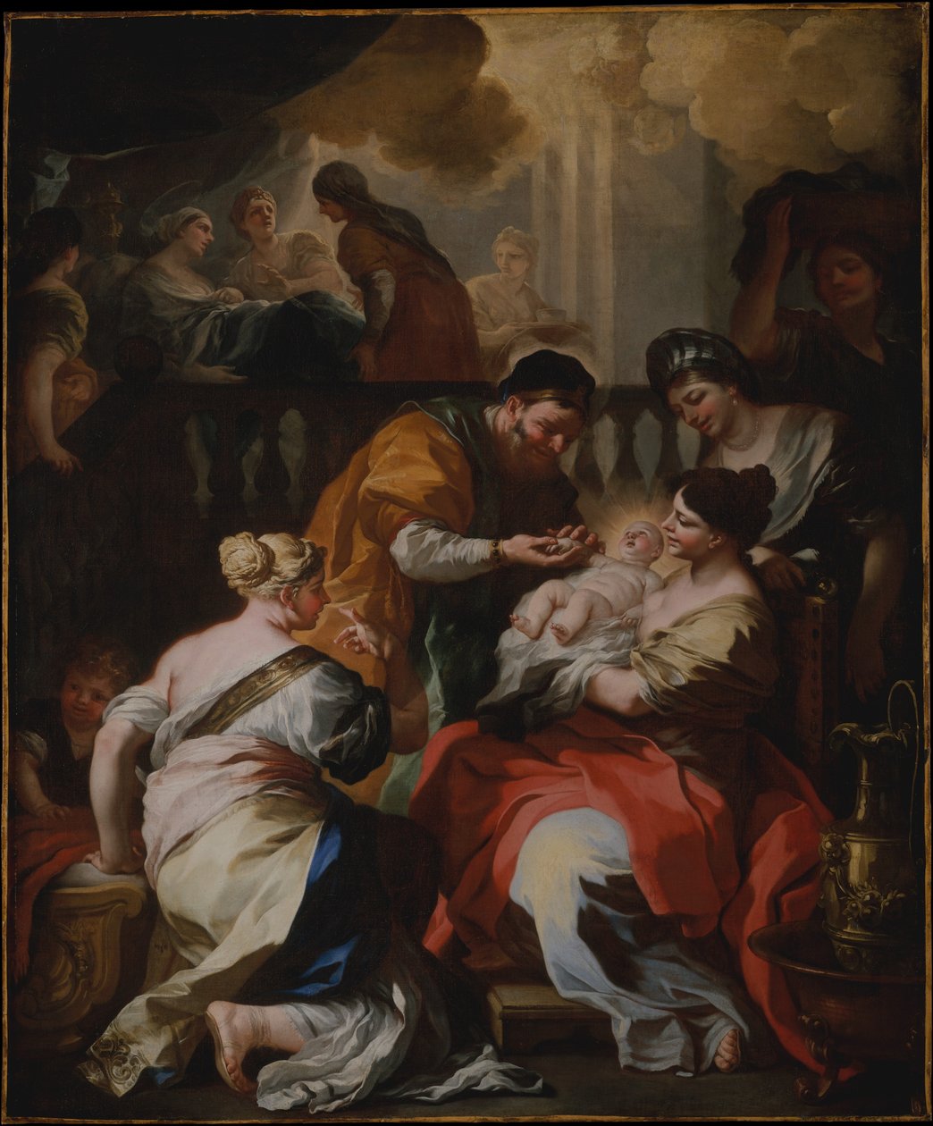 Jungfru Marias födelse av Francesco Solimena