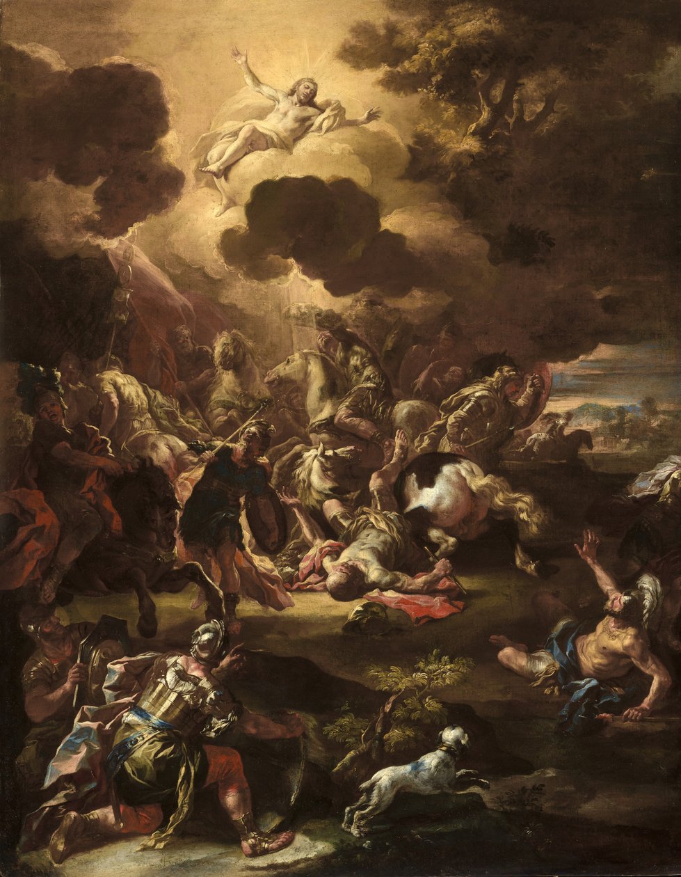 Saulus omvändelse av Francesco Solimena
