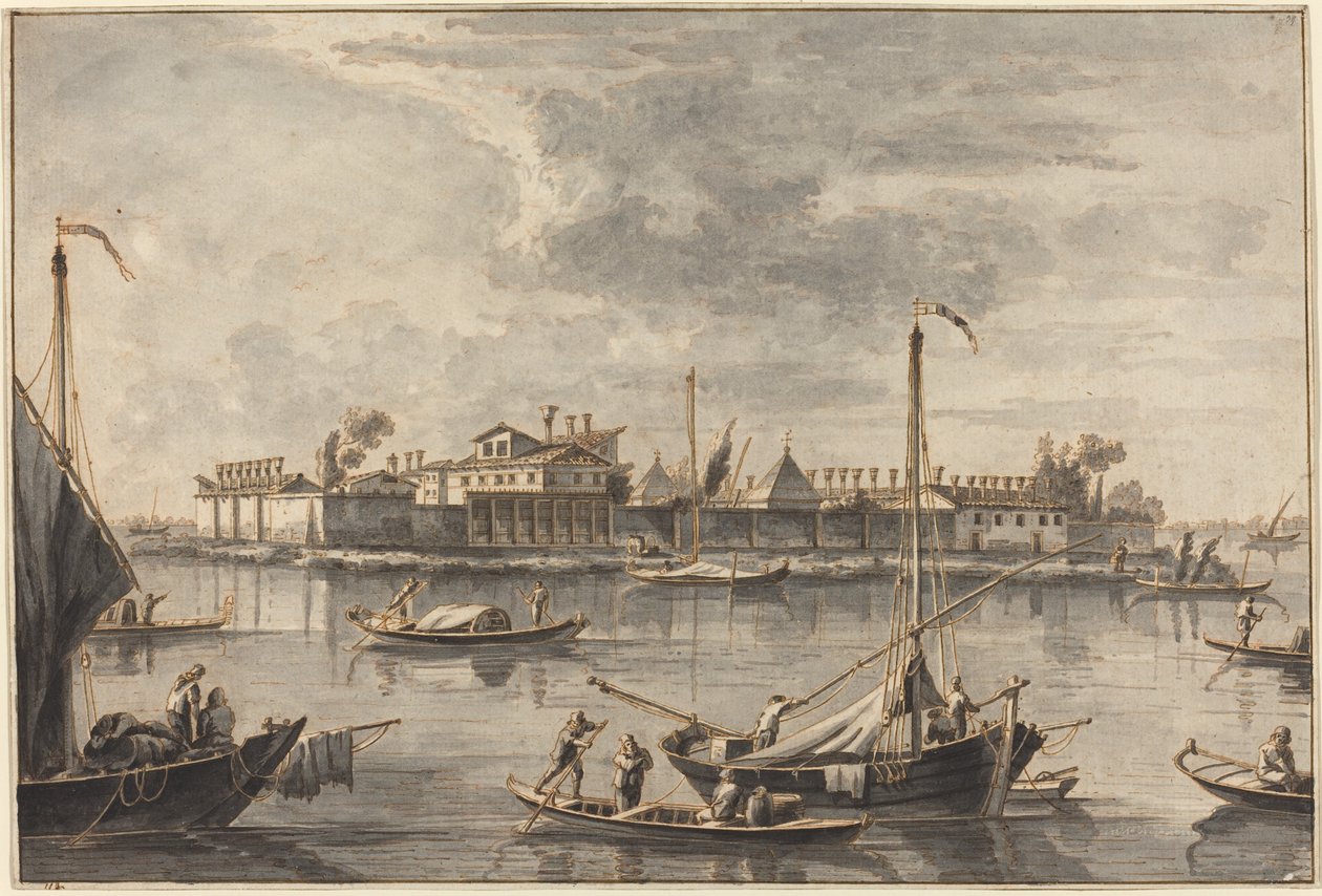Ön Lazzaretto Nuovo av Francesco Tironi