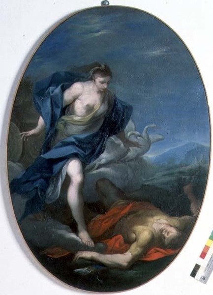 Venus och Adonis (par 78390) av Francesco Vellani