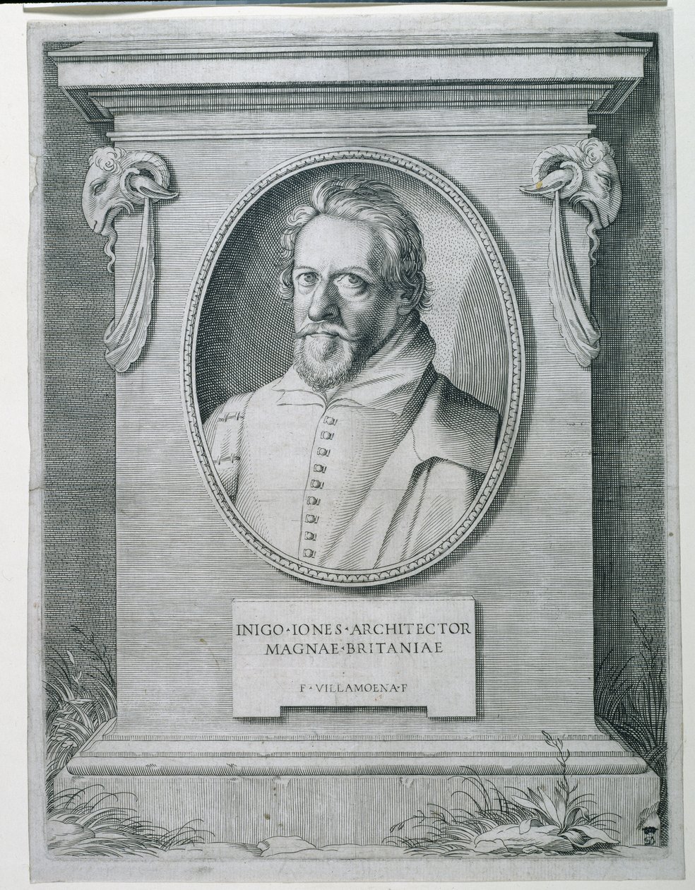 Inigo Jones (gravyr) av Francesco Villamena
