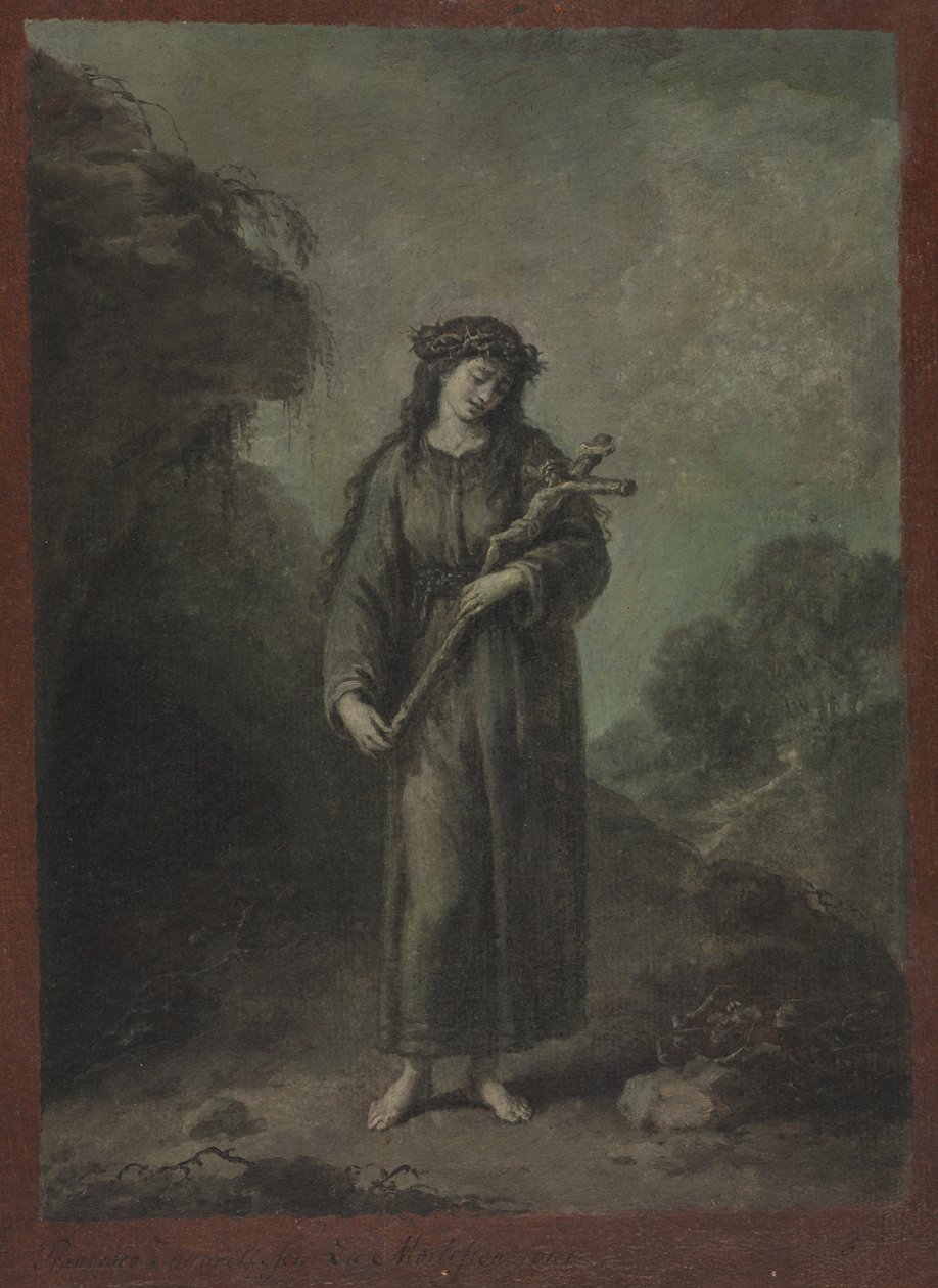 Mortifikationen, 1763 eller tidigare. av Francesco Zuccarelli